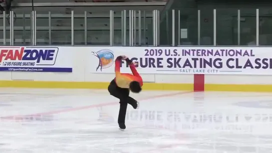 Tomoki HIWATASHI USA Short Program 2019 US International Skating Classic