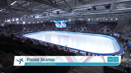 RELIVE - Figure Skating - Ice Dance Free - Day 4 _ Lausanne 2020_Full-HD