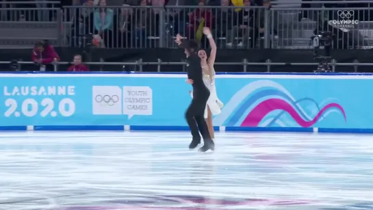 RELIVE - Figure Skating - Rhythm Dance - Ice Dance - Day 2 _ Lausanne 2020_Full-HD