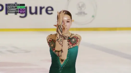 Kseniia Sinitsyna (RUS) ¦ Ladies Free Skating ¦ Egna-Neumarkt 2019