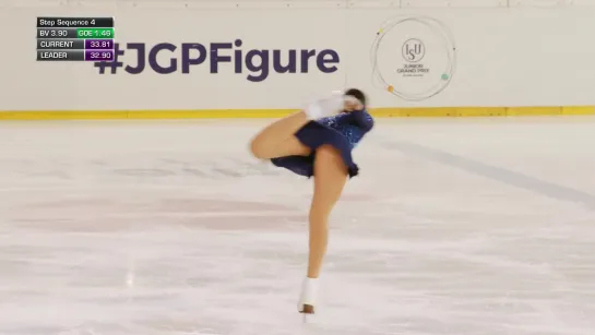 Kseniia Sinitsyna (RUS) ¦ Ladies Short Program ¦ Egna-Neumarkt 2019