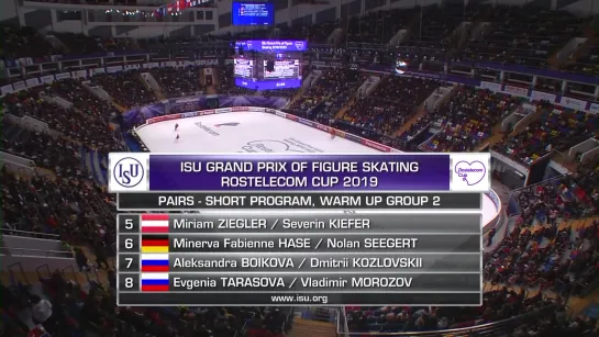 Pairs Short Program _ Rostelecom Cup 2019 _ @GPFigure_Full-HD