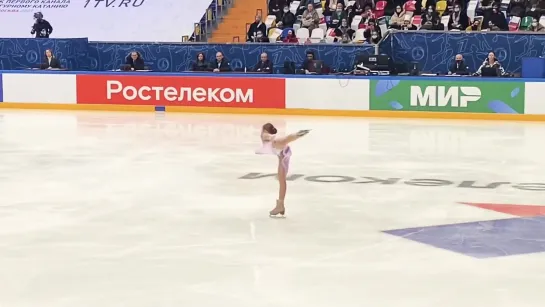 Alexandra Trusova _ Александра Трусова КП 06.02.2021 Кубок Первого канала по фигурному катанию ( 1080 X 1920 60fps )