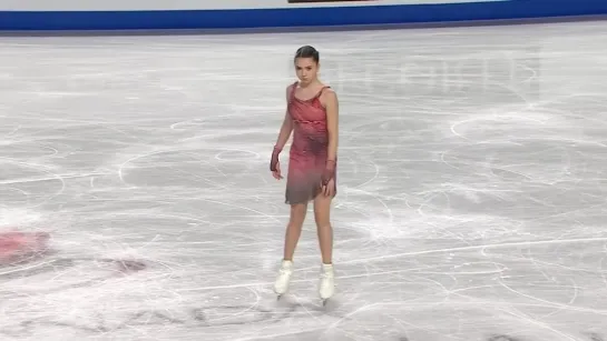 Kamila Valieva (RUS) _ Women SP _ Skate Canada International 2021 _ #GPFigure