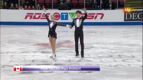 Figure Skating. 2019 Skate Canada. Dance. RD