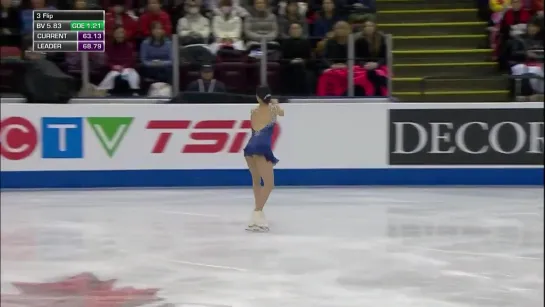 Ен Ю. Произвольная программа. Женщины. Skate Canada. Гран-при по фигурному катан