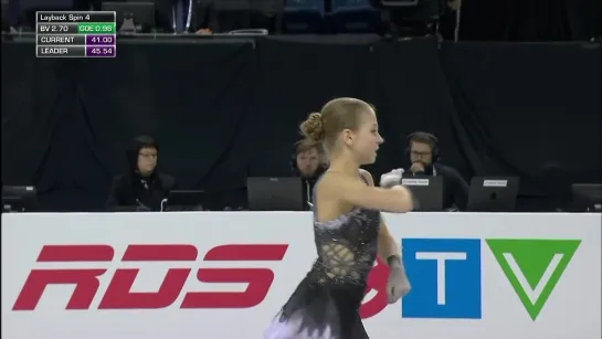 Alexandra Trusova (RUS) _ Short Program _ Skate Canada 2019 _ #GPFigure