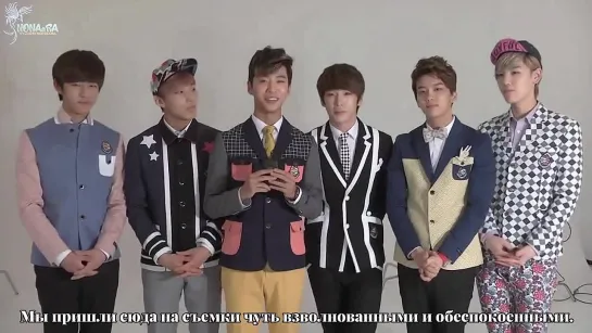 [RUS SUB][23.08.2013] B.A.P & A-Pink @ SKOOLOOKS (B.A.P cut)