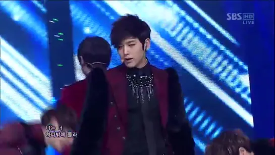 C-CLOWN -멀어질까봐 (Far Away)  @SBS Inkigayo 20121223