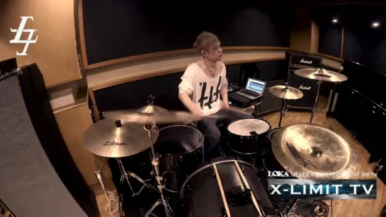 [jrokku] (VS) LOKA presents X-LIMIT TV vol 14 [Drum how to play PERFECT ENEMY]