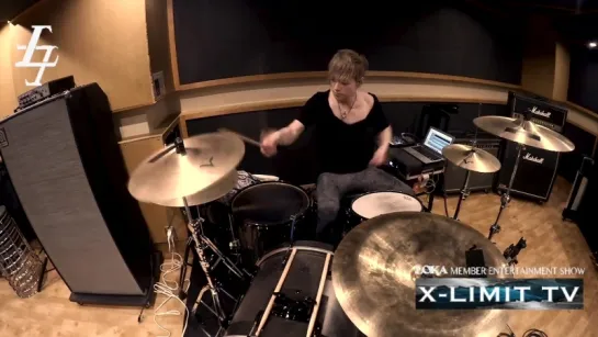 [jrokku] (VS) LOKA presents X-LIMIT TV vol8 [Drumhow to play SENSE OF CRISIS]