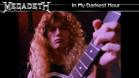 Megadeth - In My Darkest Hour (1992) (Official Video)