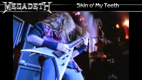 Megadeth - Skin o' My Teeth (1992) (Official Video)