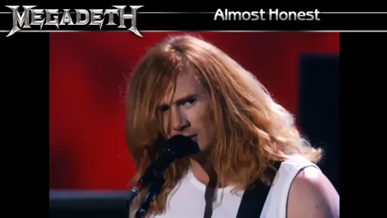 Megadeth - Almost Honest (1999) (Official Live Video)