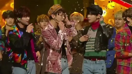 161016 SHINee No.1 @  Inkigayo ( SHINee x BTS Ending)