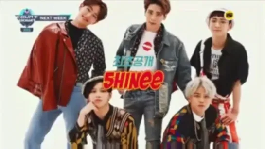 160929 Preview SHINee Next Week M! Countdown