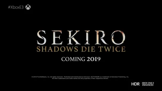 Sekiro: Shadows Die Twice - E3 2018