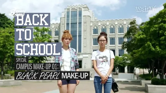 [rus sub] Pony's Beauty Diary - 'Back to school special' dark pearl makeup