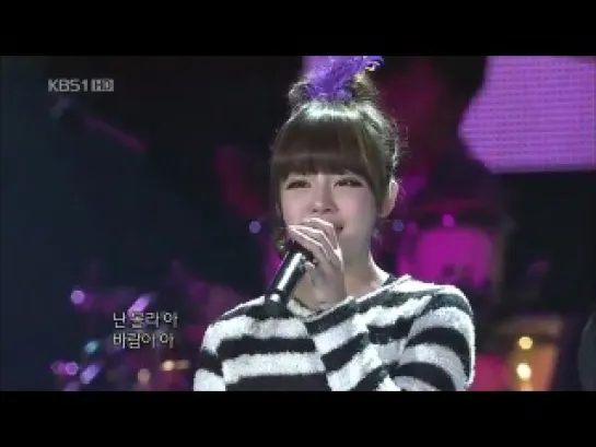 101226 Boram singing cut