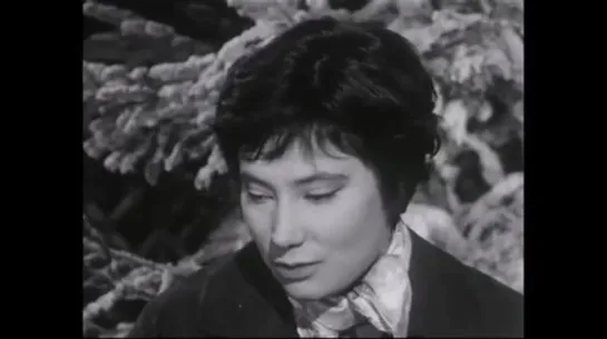 Татьяна Самойлова (Tatiana Samoilova) - Интервью французскому TV (1961 г.)