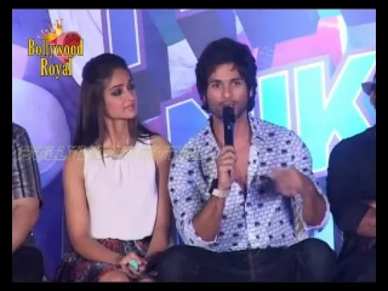 Shahid Kapoor & Illeana D'Cruz at Poster launch of 'Phata Poster Nikhla Hero' Part 2