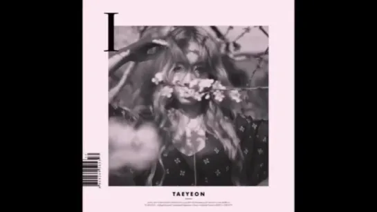 [FULL Audio] 151007 SNSD(소녀시대) TAEYEON(태연) - I (Instrumental ver) @ 1st Solo Mini Album I(아이)