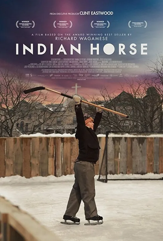 Индейский конь / Indian Horse (2017 Канада) драма дети в кино Режиссёр: Стивен С. Кампанелли / Stephen S. Campanelli