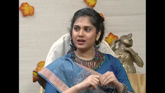 Alli Darbar with Actor Meenakshi Sheshadri  - Tamil TV Talk Show