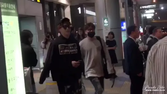 170523 JUN. K AT GIMPO AIRPORT BACK FROM JAPAN