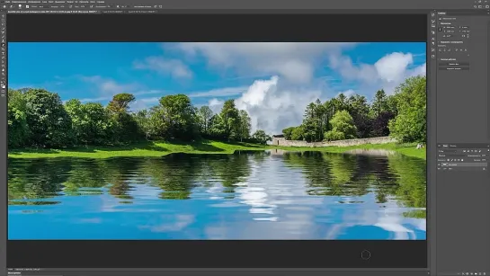 Как сделать ВОДУ в Фотошопе