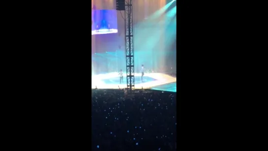 [LQ FANCAM] 160724 The EXO'rDIUM in Seoul: D-3 @ EXO's Sehun, Lay - Dance Solo