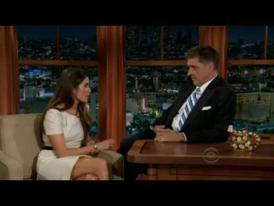 Никки на шоу "The Late show with Craig Ferguson"(20.09.2012)