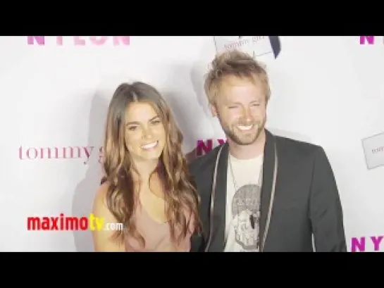 Nikki Reed and Paul McDonald NYLON Magazine Annual May Young Hollywood Issue Party ARRIVALS