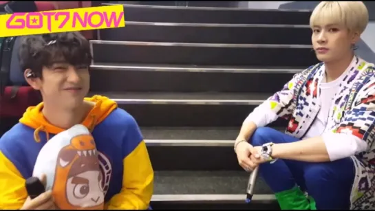 [VIDEO] 150718  Junior, Jackson  @ Official Facebook Update