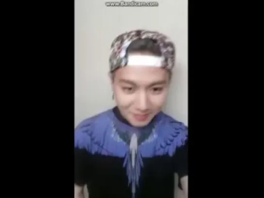 [VIDEO] 140601 Yugyeom  @ Official LINE update