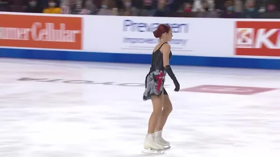 Alexandra Trusova (RUS) _ Women FS _ Guaranteed Rate Skate America 2021 _ #GPFigure