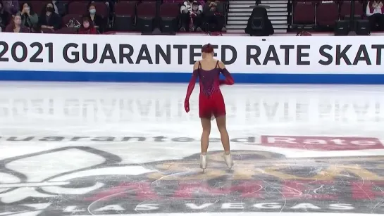 Alexandra Trusova (RUS) _ Women SP _ Guaranteed Rate Skate America 2021 _ #GPFigure