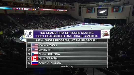 Men Short Program _ Guaranteed Rate Skate America 2021 _ #GPFigure