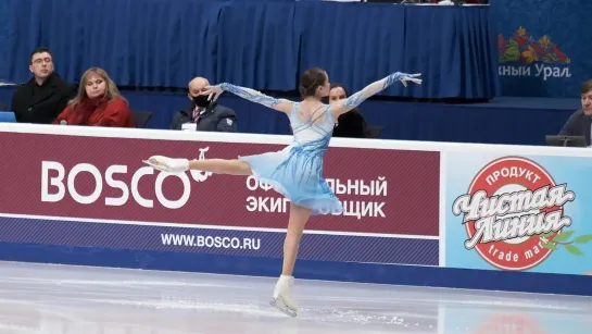 Kamila Valieva - Russian Nationals 2021 - SP _ Камила Валиева - ЧР 2021 - КП - 25-12-2020 ( 1080 X 1920 60fps )