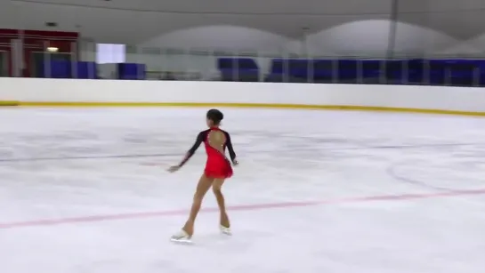 Камила Валиева, ПП (Kamila Valieva FS), Открытое Первенство Москвы 2018