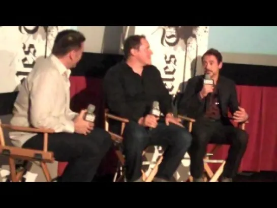 Jon Favreau & Robert Downey Jr Iron Man Q&A Session 4