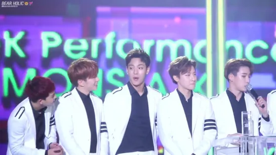 [VK][151107] MONSTA X Fancam @ MelOn Music Awards 2015