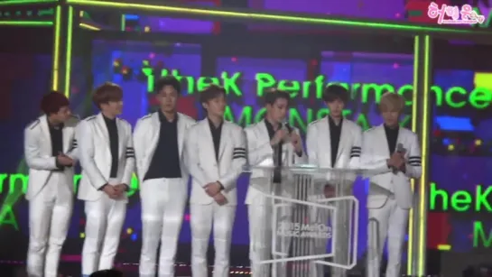 [VK][151107] MONSTA X Fancam @ MelOn Music Awards 2015