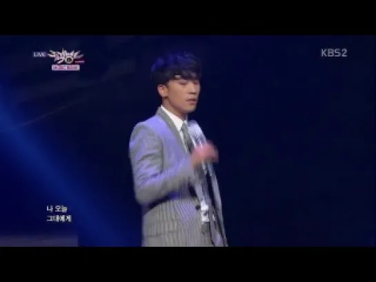 130823, SEUNGRI - Gotta Talk To U + GG Be @ Music Bank Comeback Stage