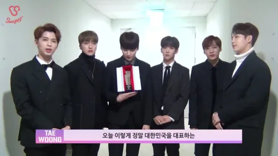 181130 SNUPER @ 2018 AAA Acceptance Speech