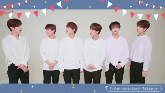 181116 SNUPER @ 3rd Anniversary Greetings Video