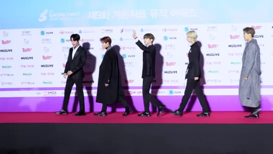 [VK][200108] MONSTA X - Red Carpet @ 연닷/YSSCOM