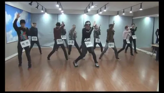 EXO - CHRISTMAS DAY (DANCE PRACTICE)