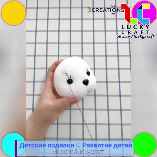 Мягкая игрушка ☺ vk.com/luckycraft – подпишись!