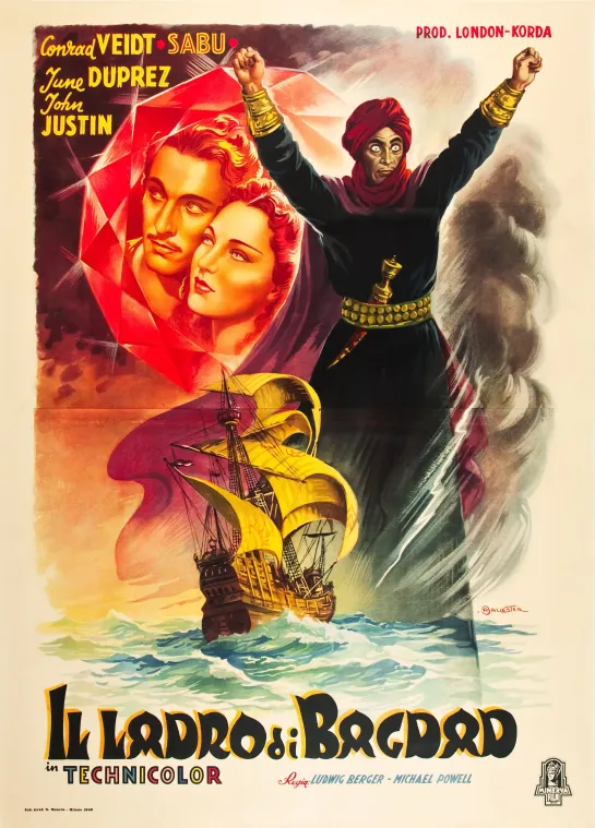 Багдадский вор (1940) Великобритания, США